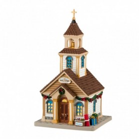 THE NEW VILLAGE CHURCH INCL. ADAPTOR 44338, 100 mA (WHITE) 45261